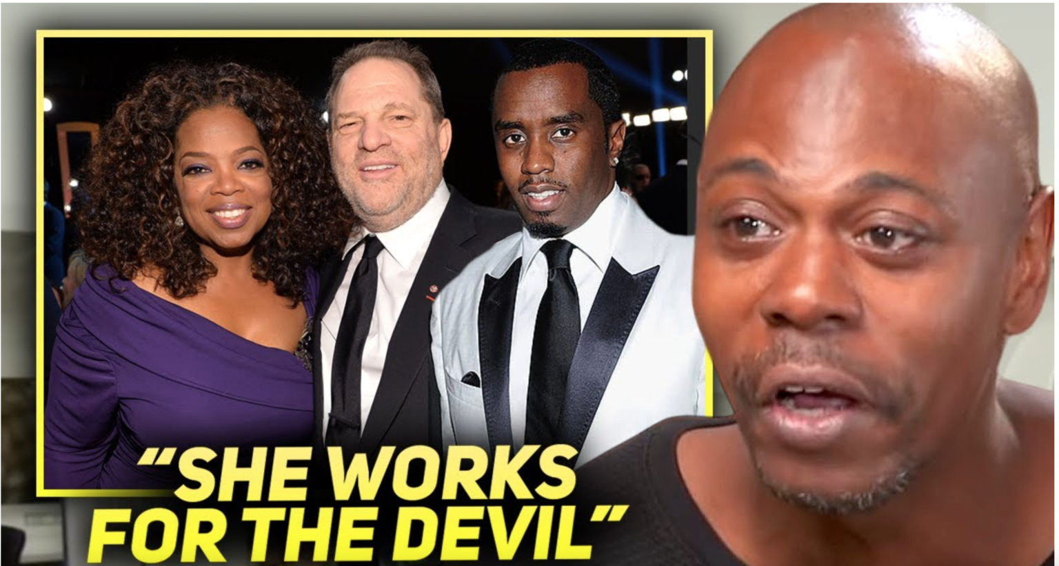 Dave Chappelle AGAIN Blasts Oprah For Being a HANDL3R For The Elites?!